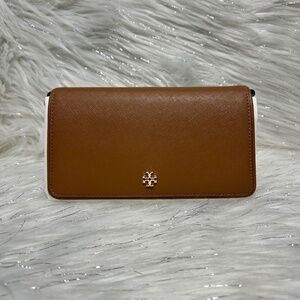 Tory Burch Emerson Mini Crossbody bag Moose color with strap